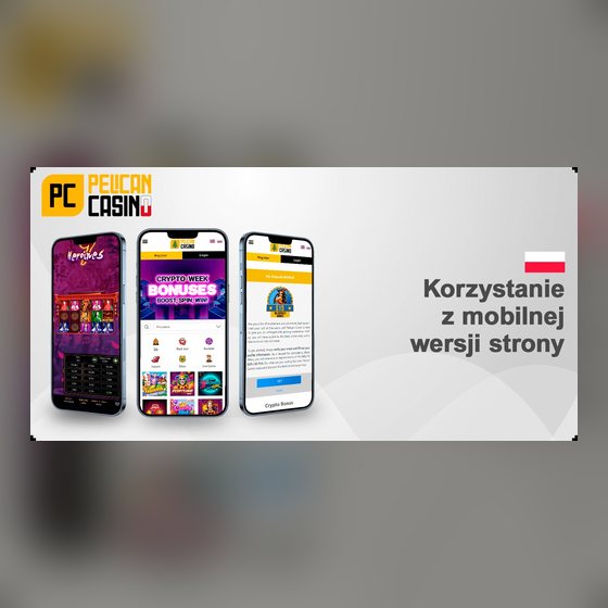 Trzy smartfony z otwartą mobilną wersją strony kasyna Trzy smartfony z otwartą mobilną wersją strony kasyna